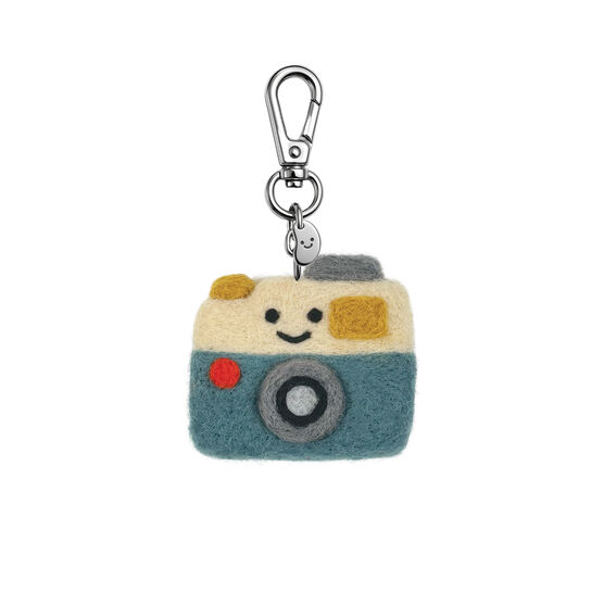 Silly Beans Camera Keychain